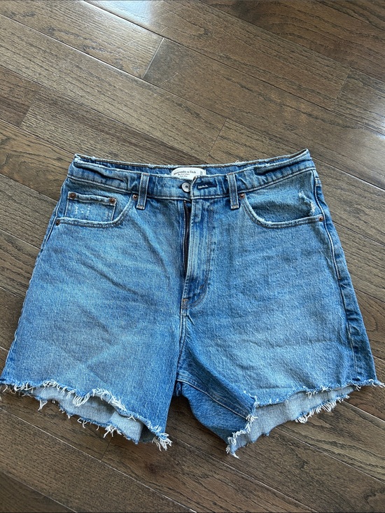 Abercrombie & Fitch Pants - Abercrombie & Fitch the Dad short high-rise